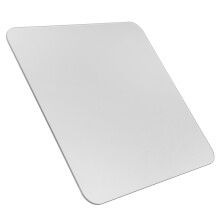 Glazen muismat, transparante bureauonderlegger voor gaming, 24x12 inch