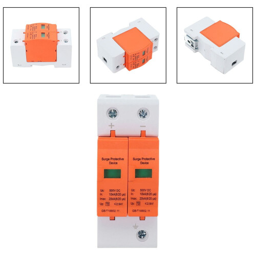 Προστατευτικό υπερτάσεων Mosiee DC SPD 40kA500V/1000V2 πόλων 1
