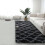 Ultramykt, raggeteppe, moderne plysjteppe, 1,5 x 2,4 m 1