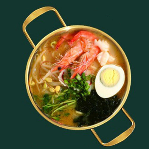 Χύτρα Ramen από ανοξείδωτο ατσάλι με λαβές 2