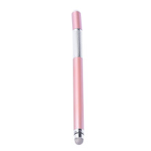 Lápiz óptico capacitivo universal de doble extremo color oro rosa