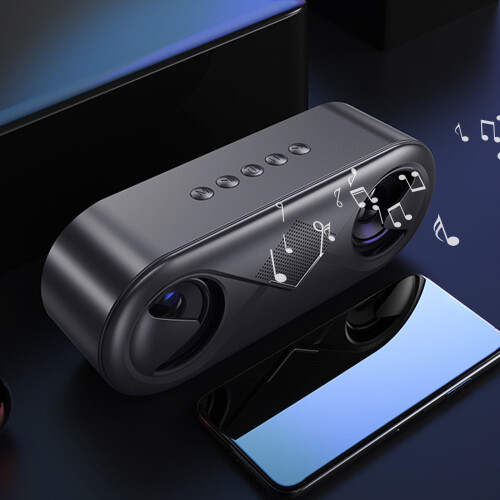 Εκπτώσεις! Συσκευή ήχου Bluetooth με ενσωματωμένα ηχεία, φορητό υπογούφερ, ήχο HiFi,