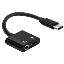 Eease USB-C-Kopfhörer und Ladeadapter 2-in-1