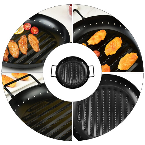 Grillplate Nonstick stekeverktøy for utendørs elektrisk 1