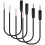 Καλώδιο επέκτασης ακουστικών 3,5 χιλ. θηλυκό σε αρσενικό 4 τεμάχια 1