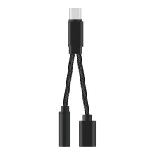USB-C til 3,5 mm lydadapterkabel