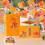 Christmas Gift Box Red Envelope Folding Bounce Yellow 1