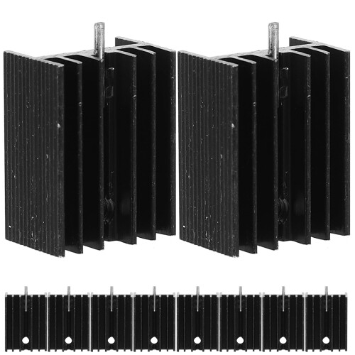 Kit de montare radiator cu izolator, 10 buc.