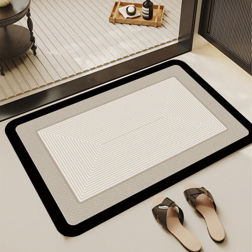 Tapis d'entrée super absorbant à séchage rapide 45 x 75 cm