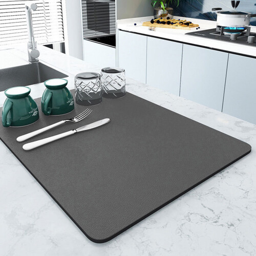 Tapis de comptoir décoratif pour la Saint-Valentin, doux et absorbant