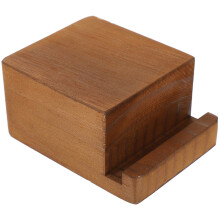 Schallplattenständer aus Holz für den Schreibtisch