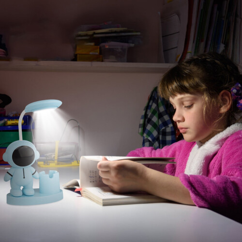 Mini veilleuse LED avec taille-crayon astronaute