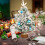 Viflosae Flocking Mini Christmas Tree Green 12 Inch 4