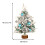 Viflosae Flocking Mini Christmas Tree Green 12 Inch 3