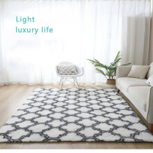 Prettyui shaggy geometrisch slaapkamerkleed 5x7ft
