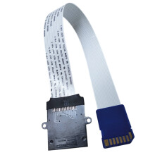 Cabo extensor adaptador para cartão de memória de 25 cm