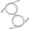 Oortelefoonsplitter 3,5 mm stereo audio-aansluiting wit 2 stuks 1
