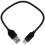 Cablu de încărcare USB-C negru 0,25 m 1