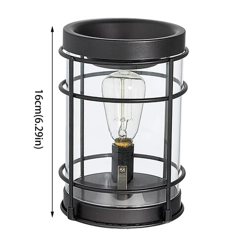 Vintage-style electric candle warmer with timer 2