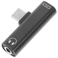 Type-C naar 3,5 mm hoofdtelefoonadapter (1 stuk)