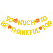 Thanksgiving-Blumen-Dekorationsset, Gold