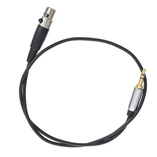 XLR - 3,5 mm TRS -kaapeli naaras-uros, musta