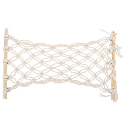 Fruit vegetable macrame hammock white 1 pc