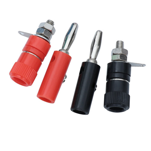 Mufe banană izolate, 4 mm, 10 perechi 2