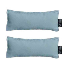 Toetsenbord polssteun van katoen, antislip, 2 stuks, 13x5 cm, lichtblauw