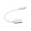 USB-C til USB-A forlengerkabel OTG datasynkroniseringslader sølvfarget 1