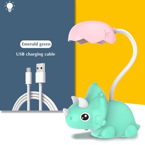 Mini veilleuse LED dinosaure rechargeable et pliable