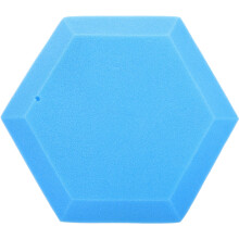 Panou acustic hexagonal, amortizare fonică, pachet de 12