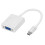 Typ-C till VGA-adapterkabel 1080P USB3.1Silver 1