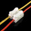 Ledningskontakt Isolert Push-Type Krympeterminal 9PCS 6