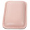 Musematte i skinn, håndleddsstøtte for bærbar PC, rosa 1