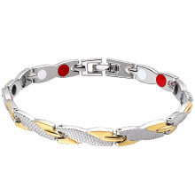 Pulseira magnética para alívio da artrite, joia unissex