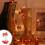 Halloween-ljusslinga pumpa spöke utomhus LED 1