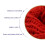 Polyester chunky yarn red 100g 2