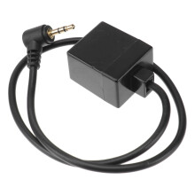 2,5 mm stereojackstik til RJ9 6P4C lydadapter, sort
