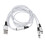 USB-Ladekabel, nylonummantelt, 2-in-1 1