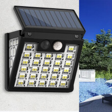 Napelemes LED reflektor IP65 kültéri mozgásérzékelővel