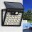 Proiector solar LED IP65 cu senzor de mișcare pentru exterior 1