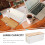 Kabelorganizer voor op het bureau, witte kabelbergset 3