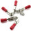Connecteurs à fourche mâle/femelle 22-16 AWG (25 pièces) 5
