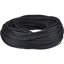 Joint de moustiquaire noir 0,125 pouce 80 m