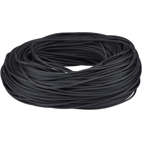 Joint de moustiquaire noir 0,125 pouce 80 m