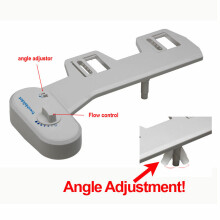 Fresh Water Non-Electric Bidet Toilet Attachment Adjustable