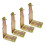 Fire Extinguisher Hanger Hook Wall Mount Bracket 4 pcs 1