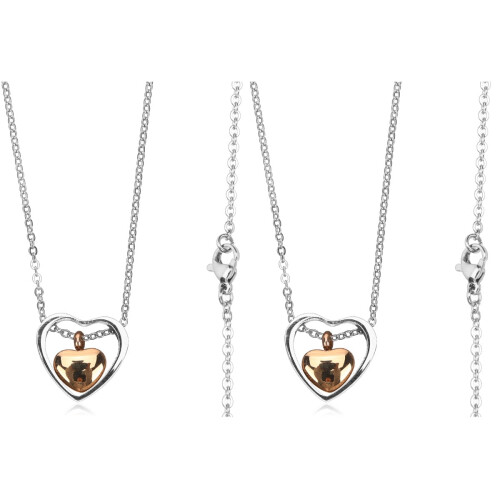 Collier urne commémoratif ras du cou pour cendres en acier titane2