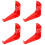 Fire Extinguisher Bracket L-Shaped 4 pcs 1